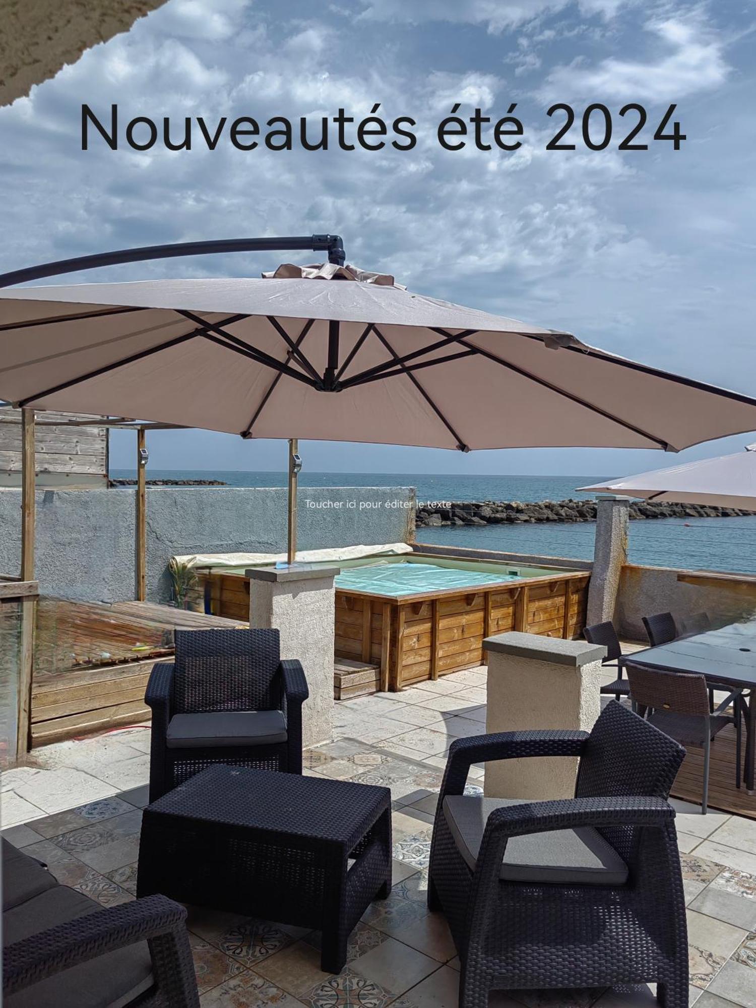 Maison Eden Saintes-Marie-la-Mer Buitenkant foto